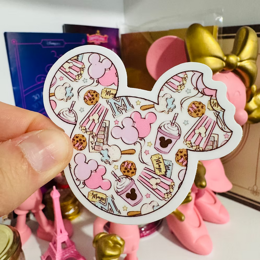 Pegatina Snacks in Parks Disneyland Mickey Mouse