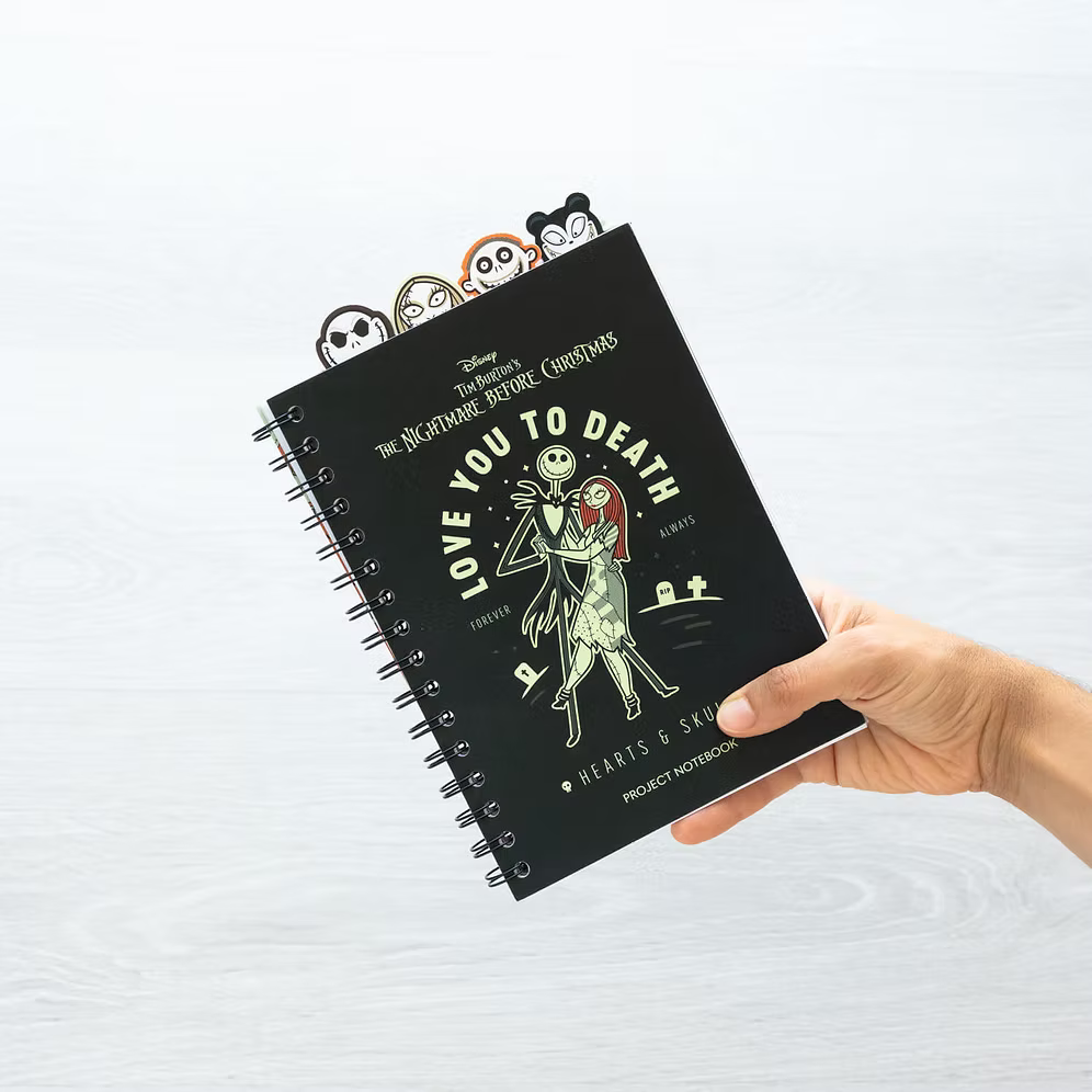Cuaderno Project Notebook A5 Pesadilla Antes De Navidad Disney