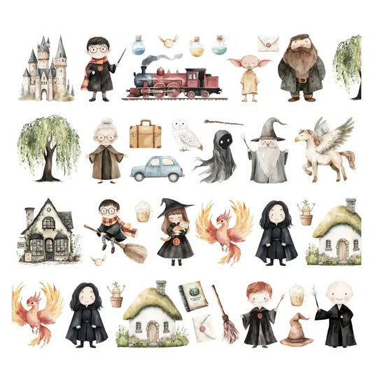 PET Tape precortada Wizarding World Harry Potter