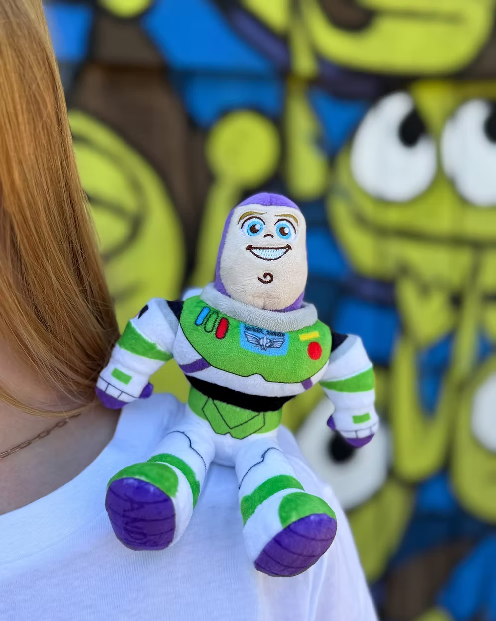 Peluche Buzz Lightyear hombro Disneyland Paris