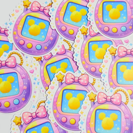 Pegatina Tamagotchi Lazo Minnie Mouse