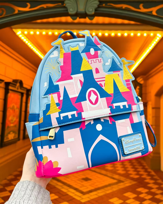 Mochila Castillo de Disneyland Paris Loungefly Disney