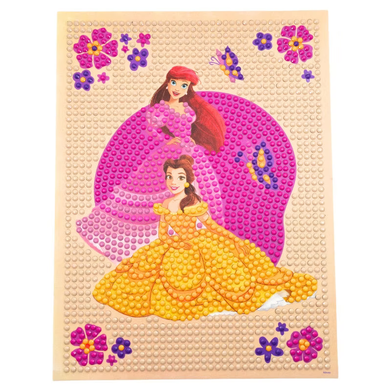 Pinta con diamantes Princesas Disney