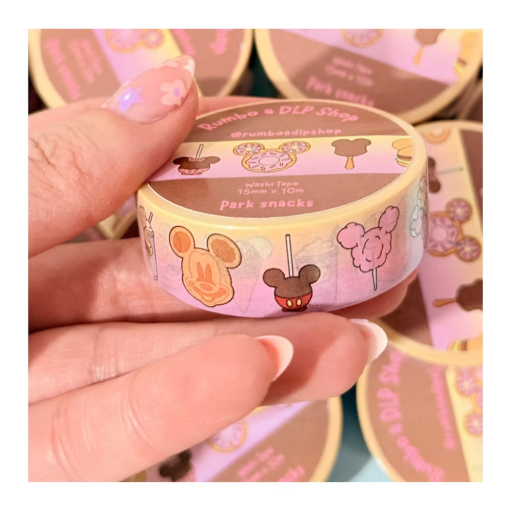 Washi Tape Park snacks