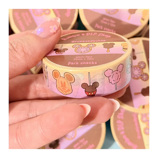 Washi Tape Park snacks