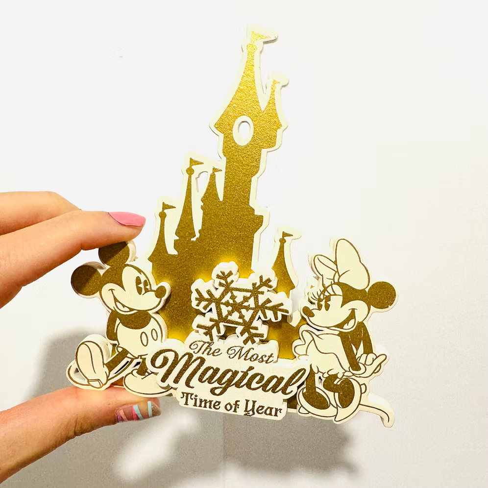 Iman Navidad Mickey Minnie Mouse Disneyland Paris