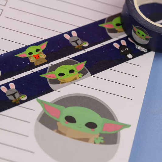 Washi Tape Baby Yoda Grogu