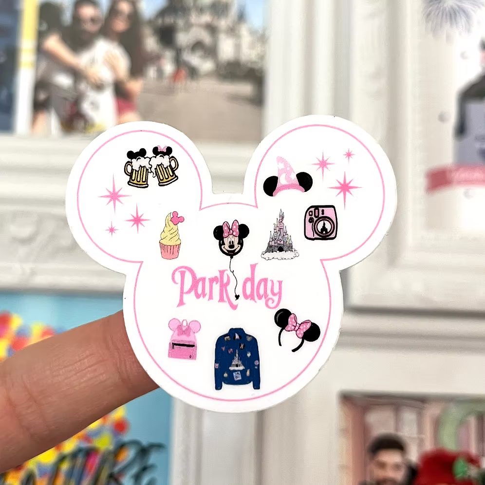 Pegatina Disney Park Day