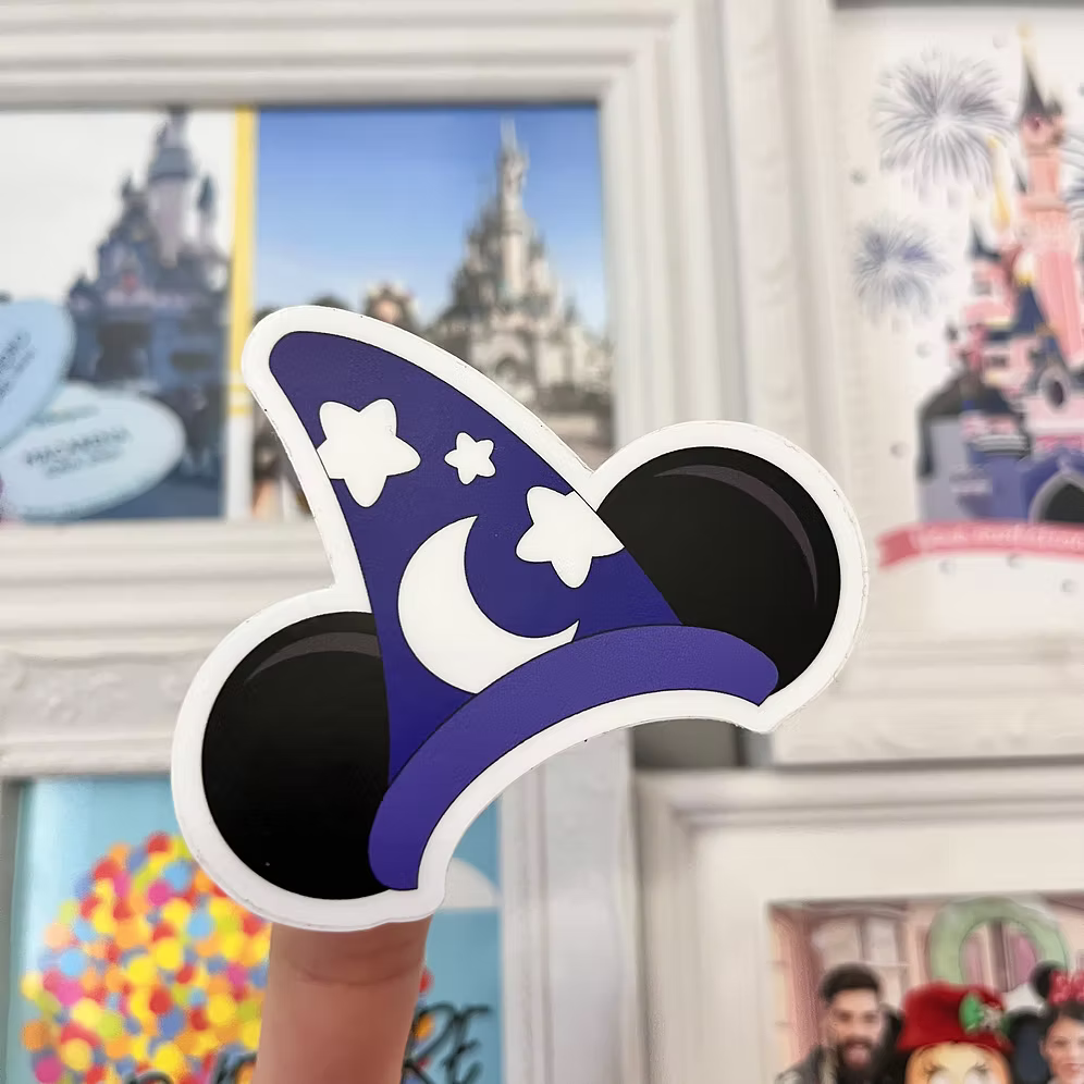Pegatina Gorro azul con orejas Mickey Mouse