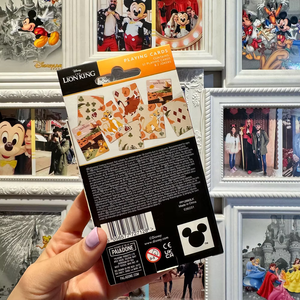 Baraja de cartas El Rey Leon Disney