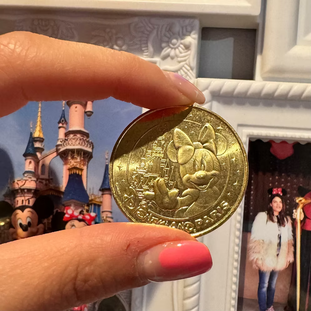 Moneda Minnie Mouse Castillo Disneyland Paris