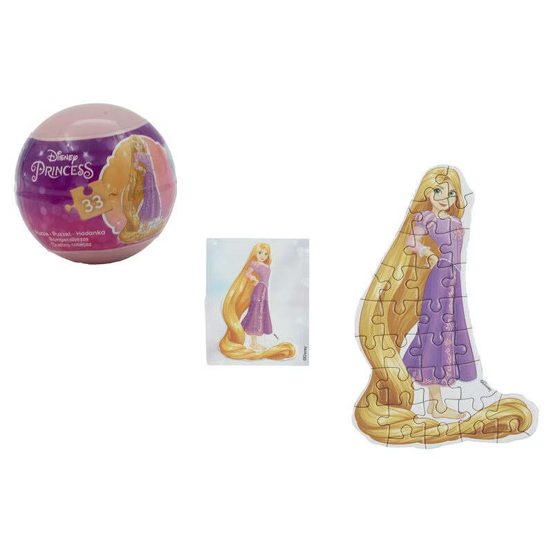 Bola sorpresa puzzle Princesas Disney