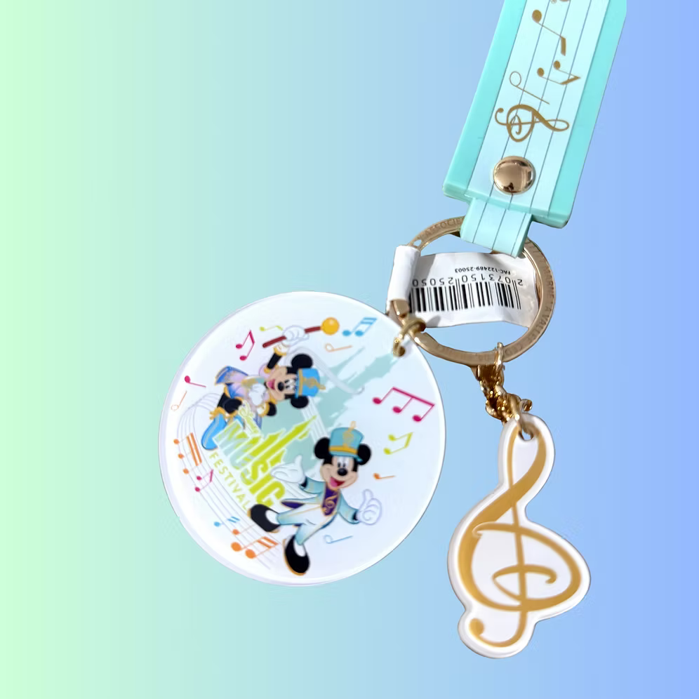 Llavero Disney Music Festival Disneyland Paris