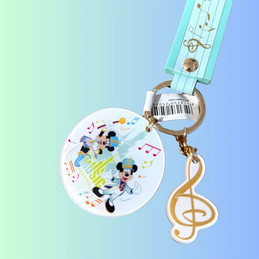 Llavero Disney Music Festival Disneyland Paris