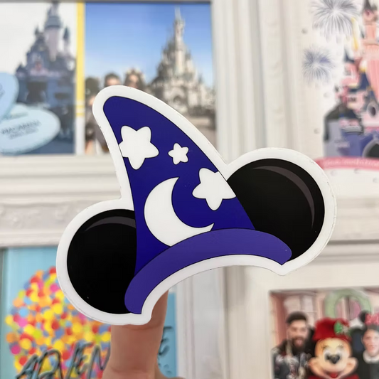 Pegatina Gorro azul con orejas Mickey Mouse