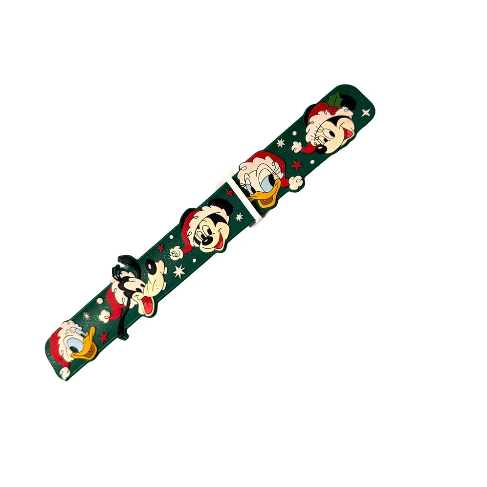 Pulsera clap Navidad Personajes Mickey Mouse y amigos Disneyland Paris
