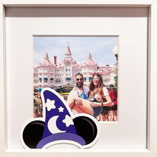 Pegatina Gorro azul con orejas Mickey Mouse