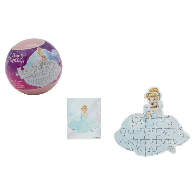 Bola sorpresa puzzle Princesas Disney