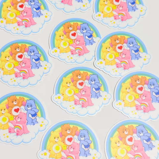 Pegatina Rainbow Osos Amorosos