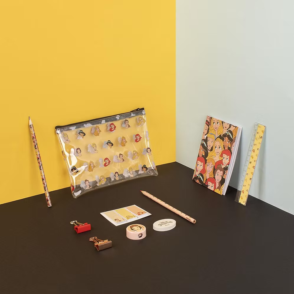 Set papelería Princesas Disney