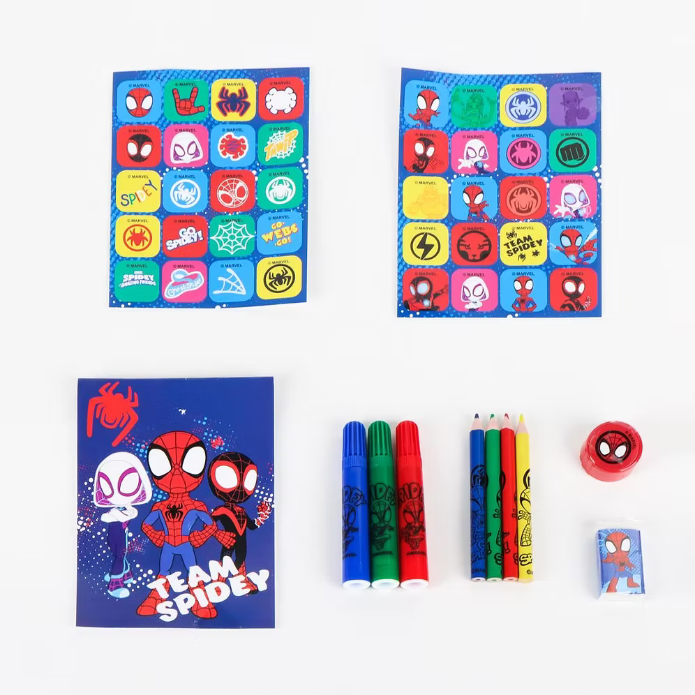 Set Trolley papeleria Spidey Amazing Friends Marvel
