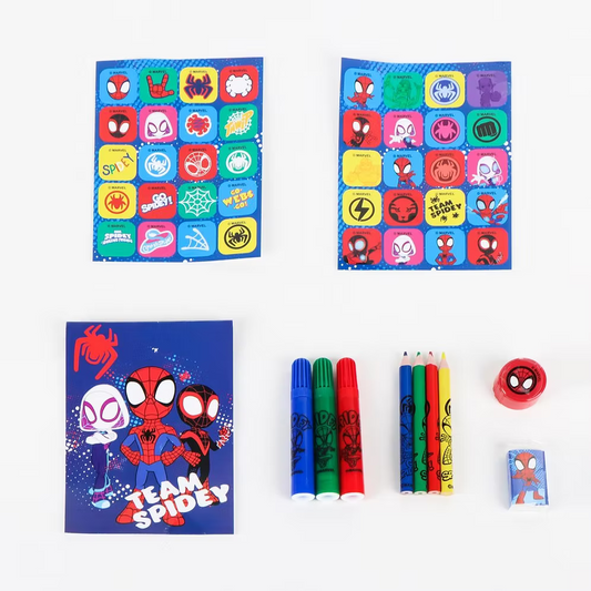 Set Trolley papeleria Spidey Amazing Friends Marvel