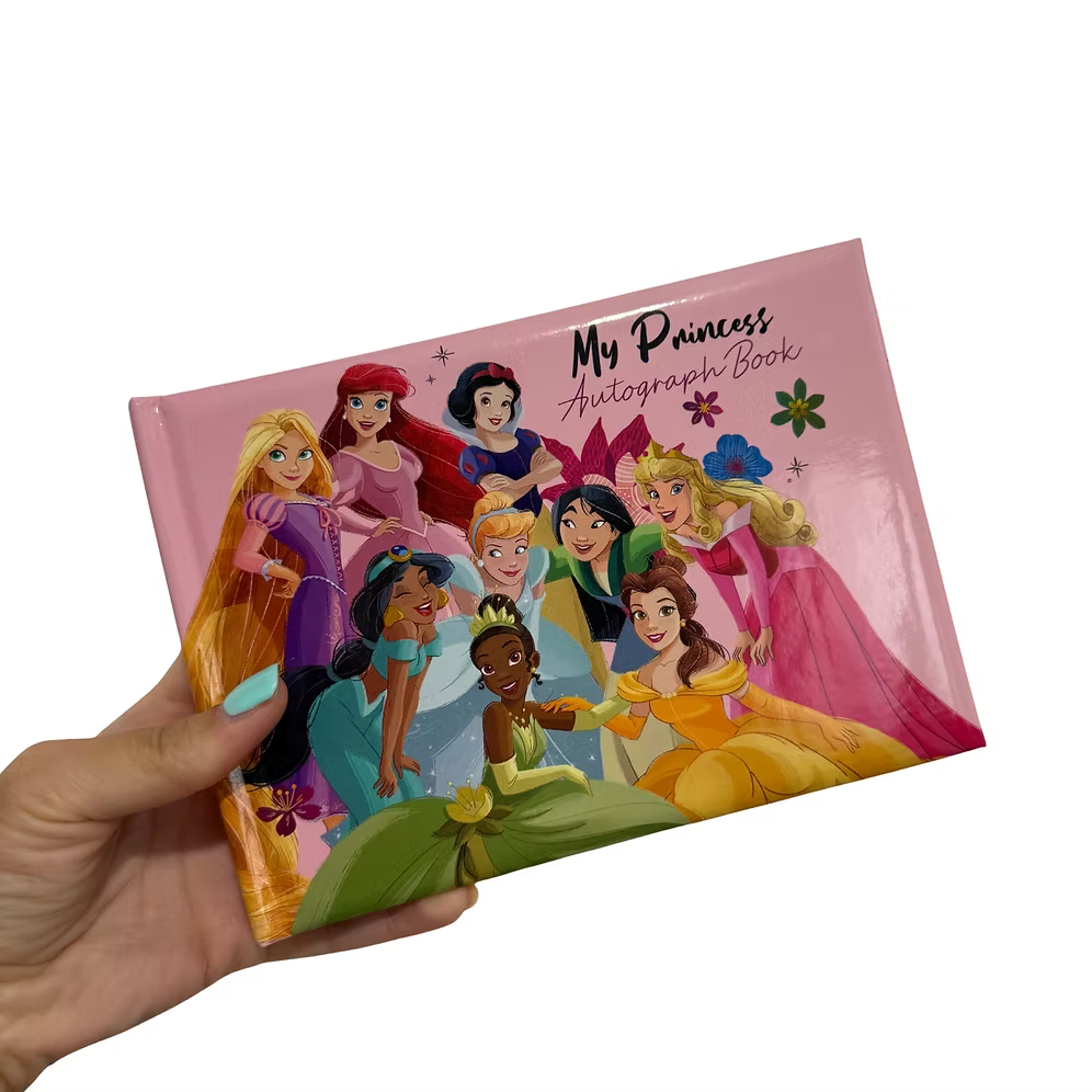 Set Libro de firmas y fotos Princesas Disneyland Paris