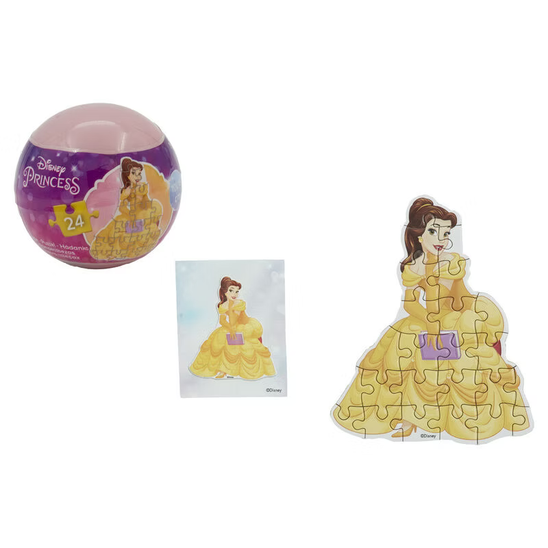 Bola sorpresa puzzle Princesas Disney