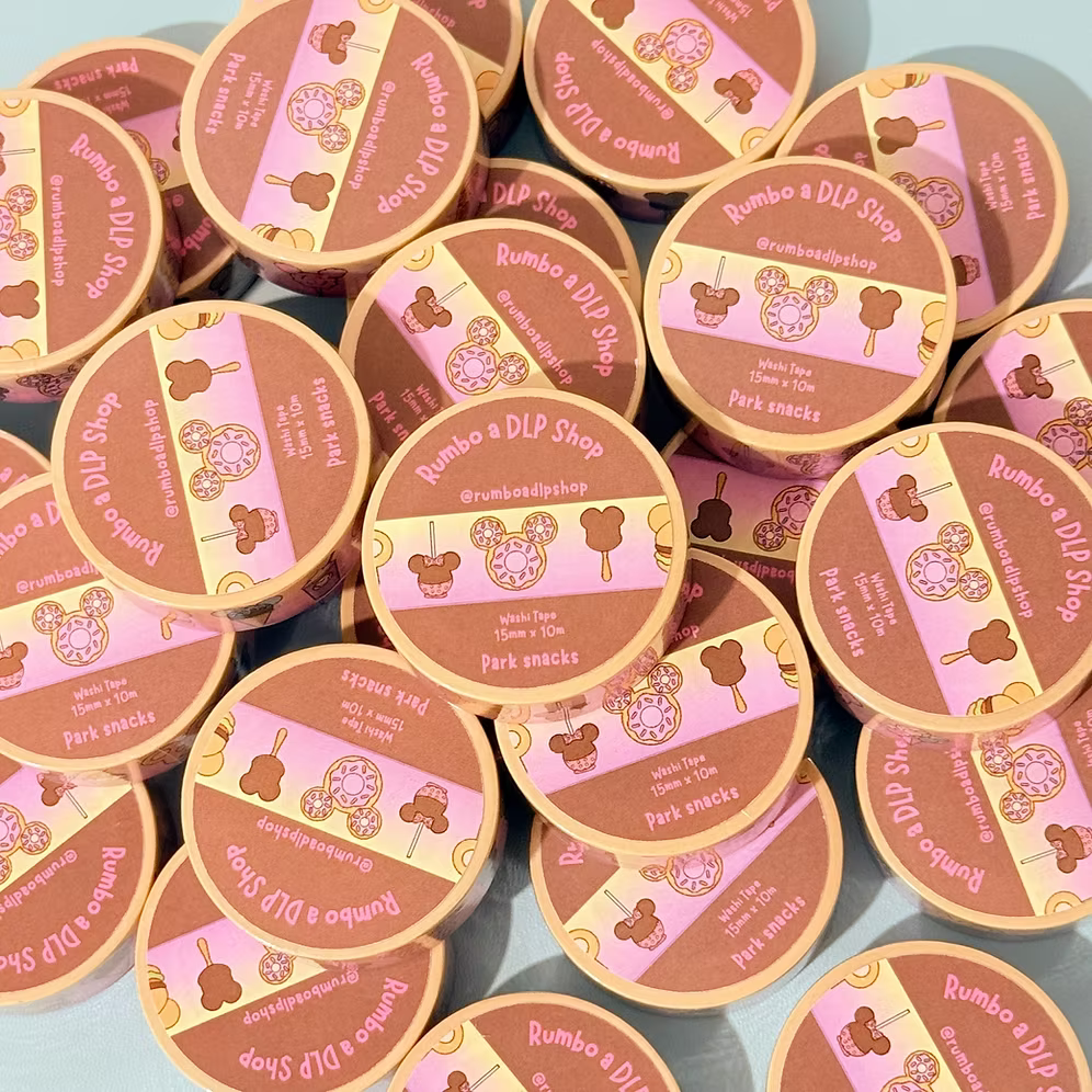 Washi Tape Park snacks