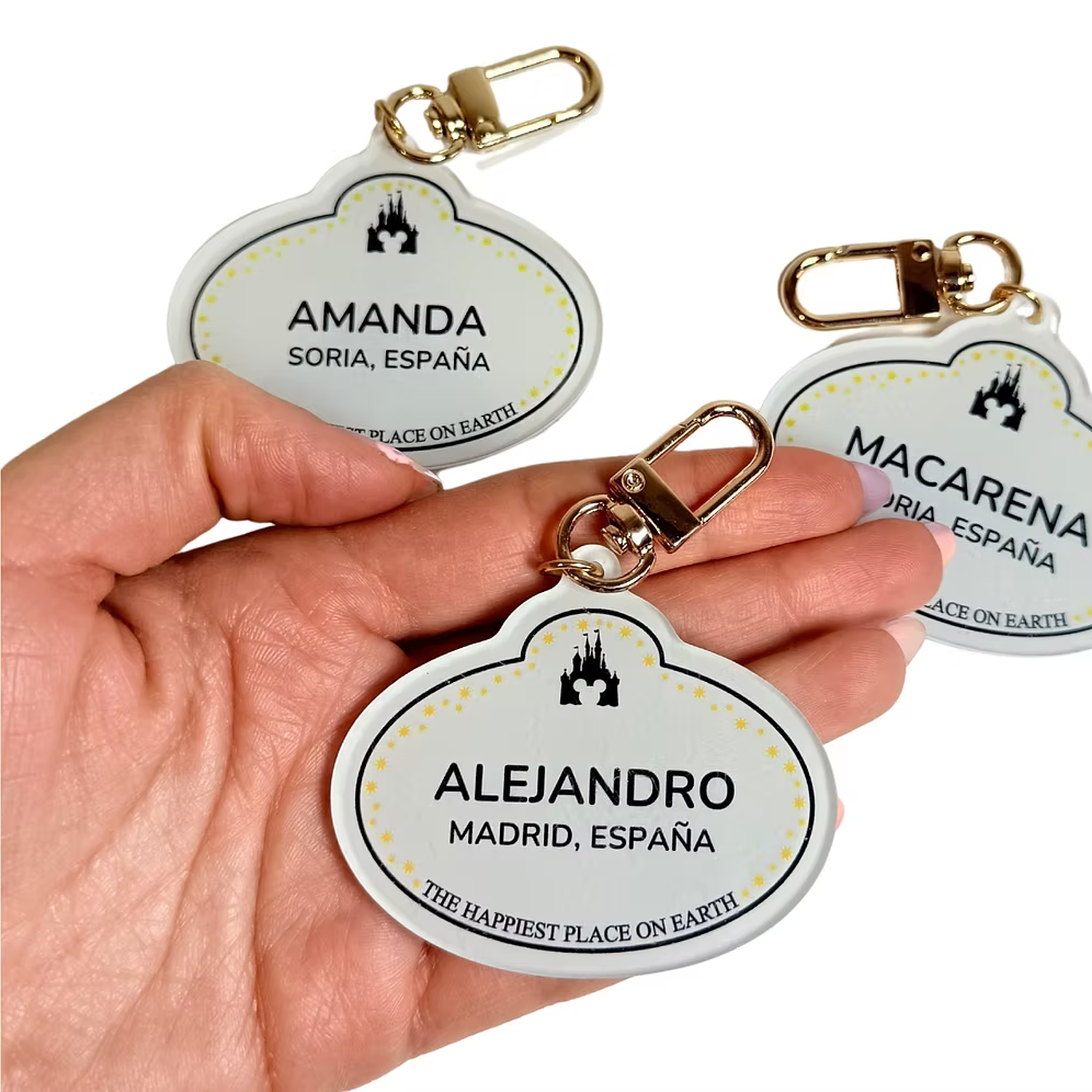 Llavero Name Tag Magic Castle