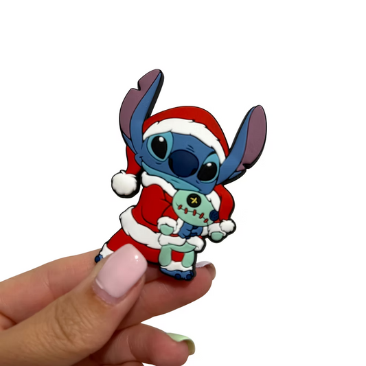 Iman Disneyland Paris Stitch Santa Navidad