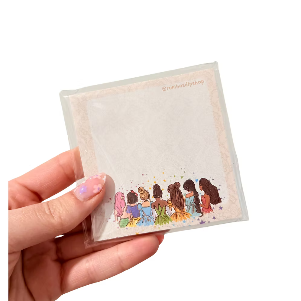 Notas Adhesivas Princesas Amistad