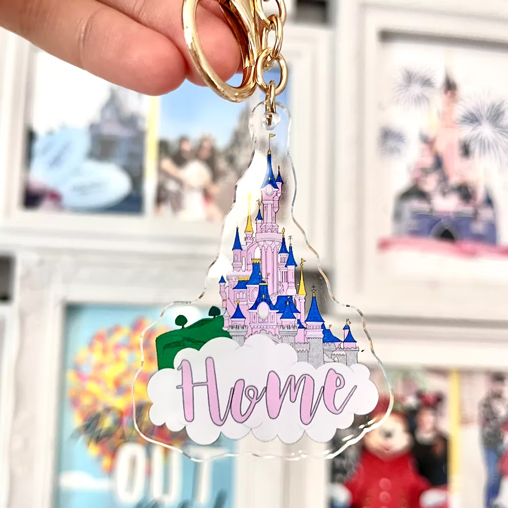 Llavero o adorno Castillo con Magia Home