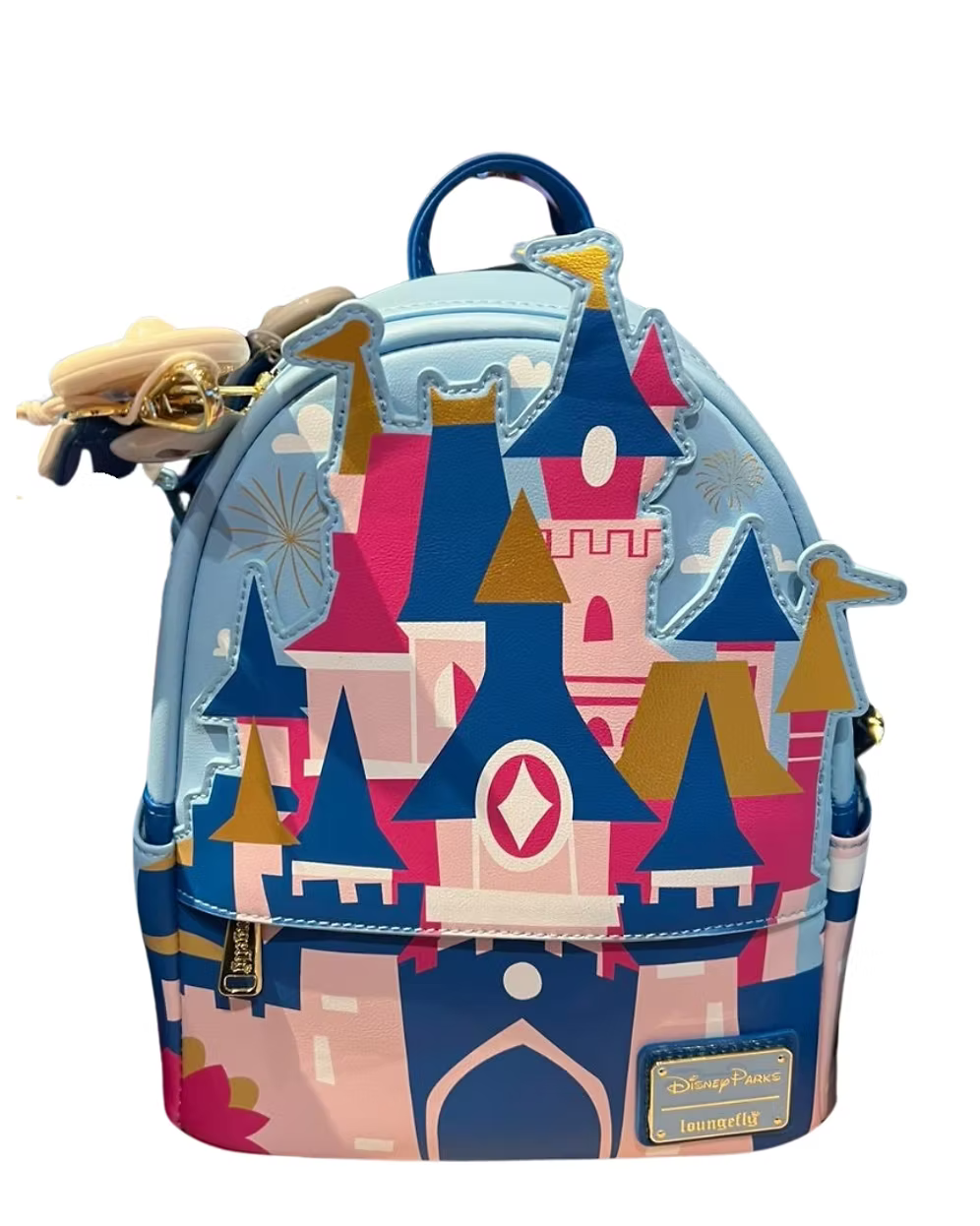 Mochila Castillo de Disneyland Paris Loungefly Disney