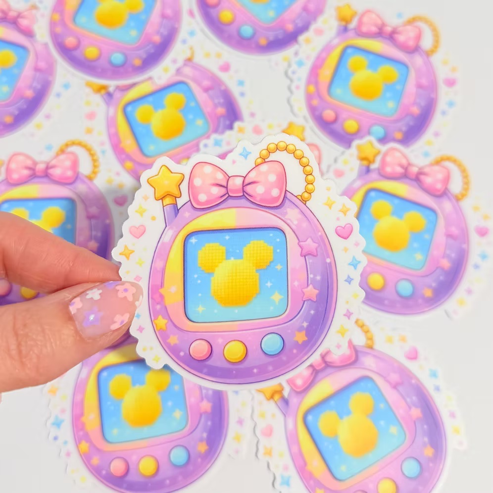 Pegatina Tamagotchi Lazo Minnie Mouse