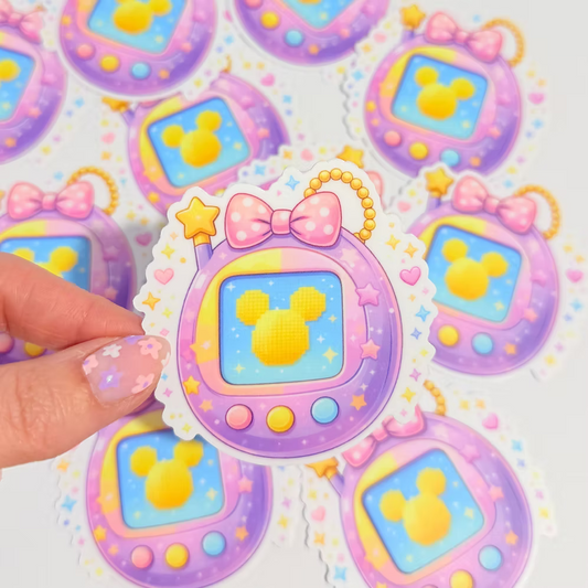 Pegatina Tamagotchi Lazo Minnie Mouse