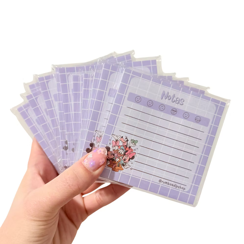 Notas Adhesivas Notas Adhesivas Mickey y amigos