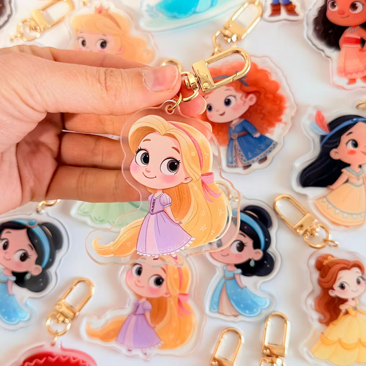 Llavero Cute Rapunzel Enredados