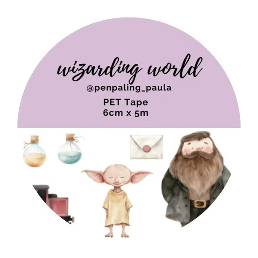 PET Tape precortada Wizarding World Harry Potter