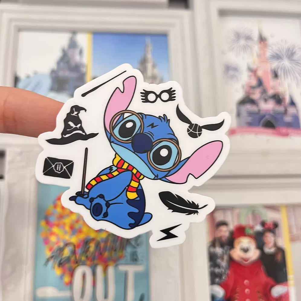 Pegatina Stitch Harry Potter