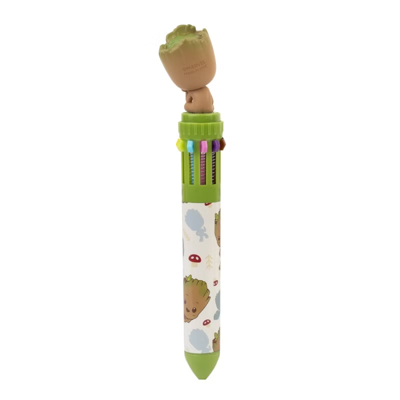 Boligrafo 10 Colores Groot Marvel