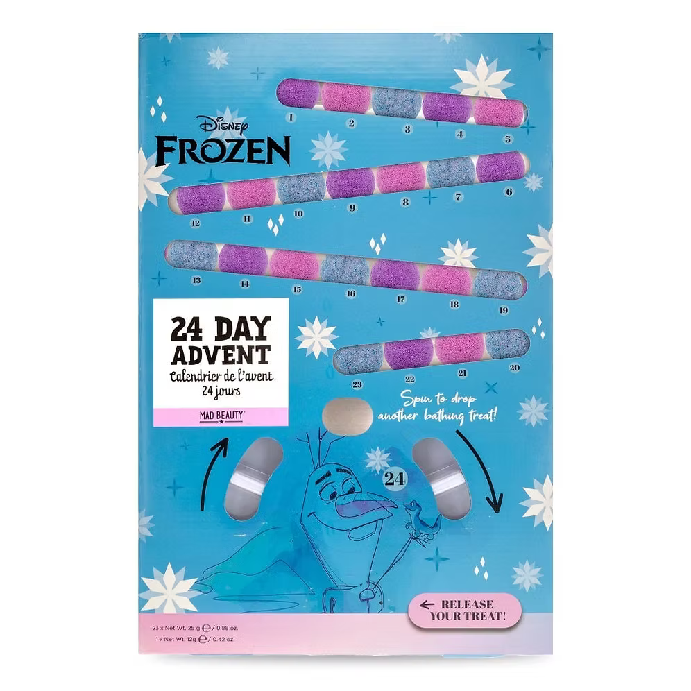 Calendario de Adviento bombas baño Frozen Disney
