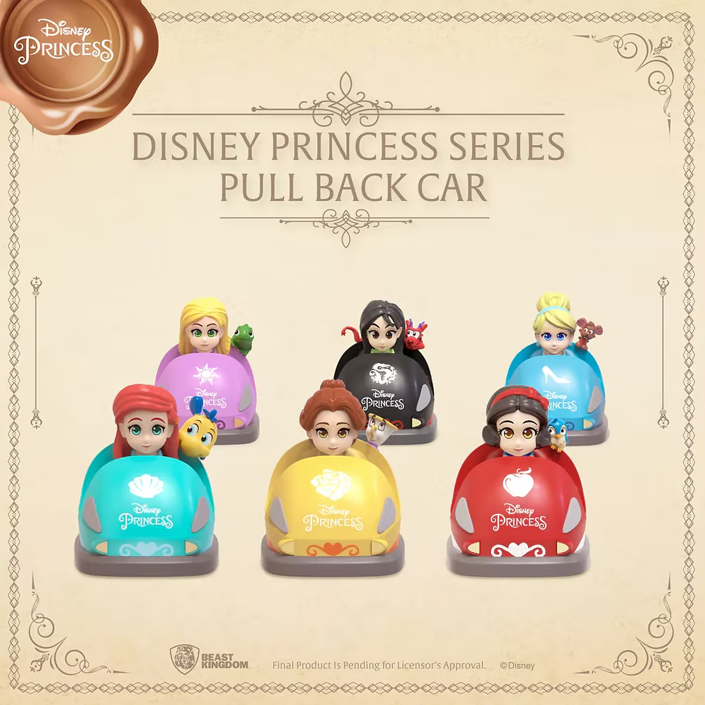 Figura Blancanieves Princesas Disney en coches de choque