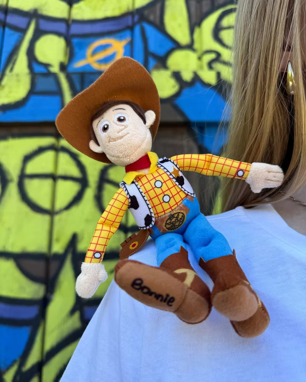 Peluche Woody para el hombro Disneyland Paris