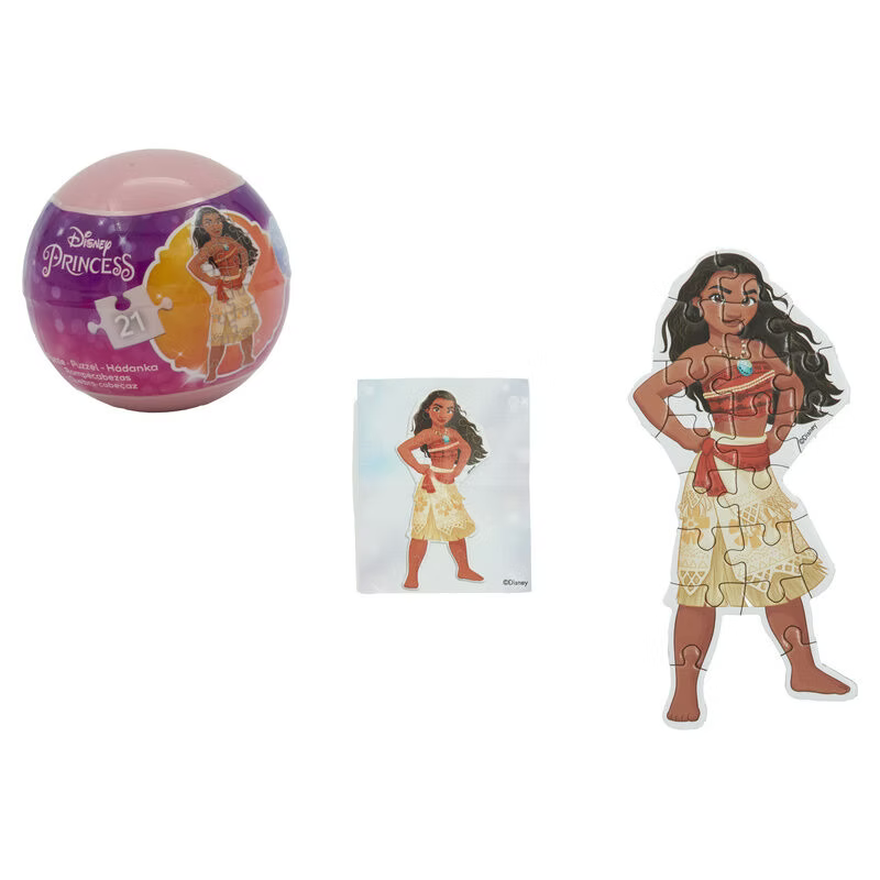 Bola sorpresa puzzle Princesas Disney