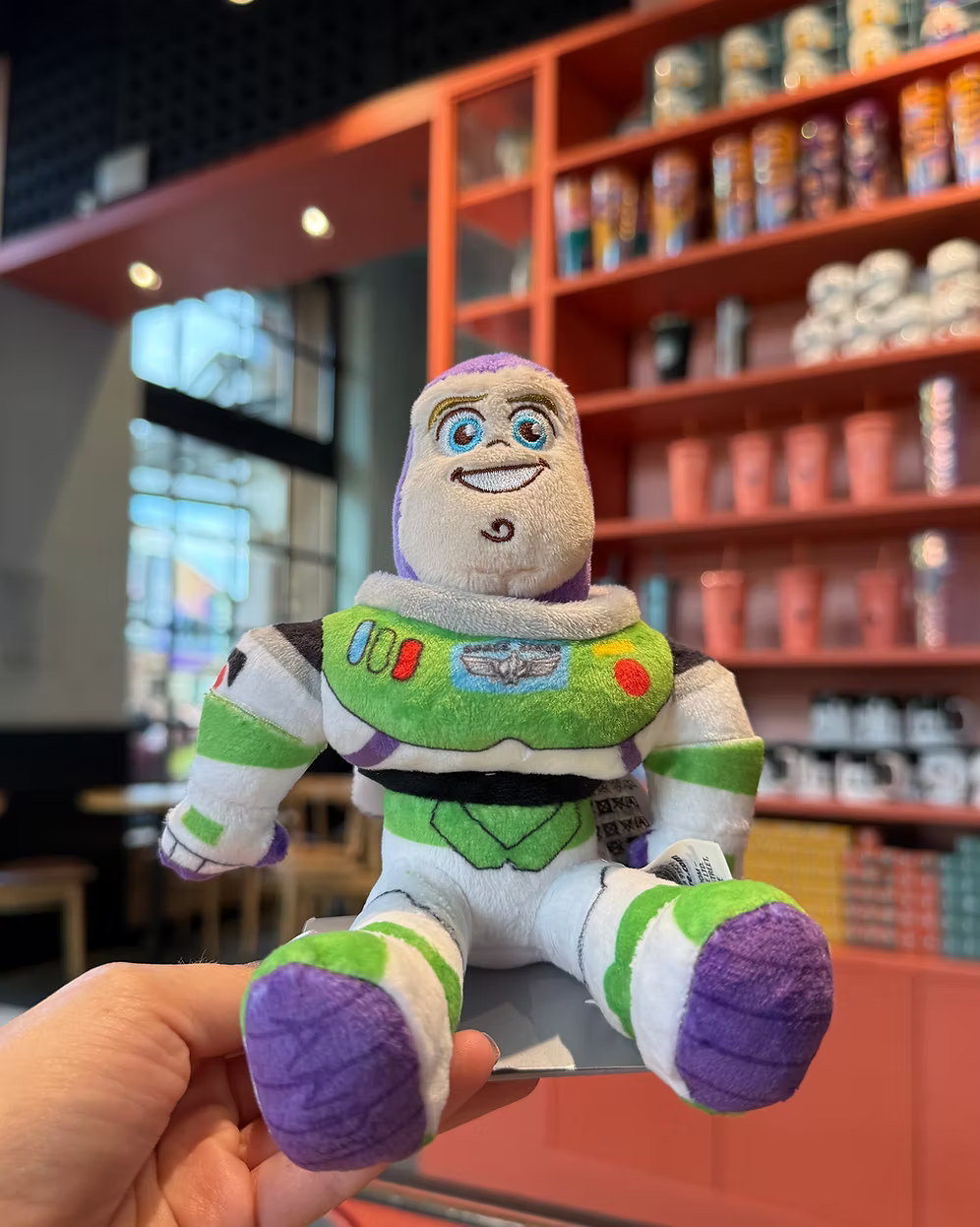 Peluche Buzz Lightyear hombro Disneyland Paris