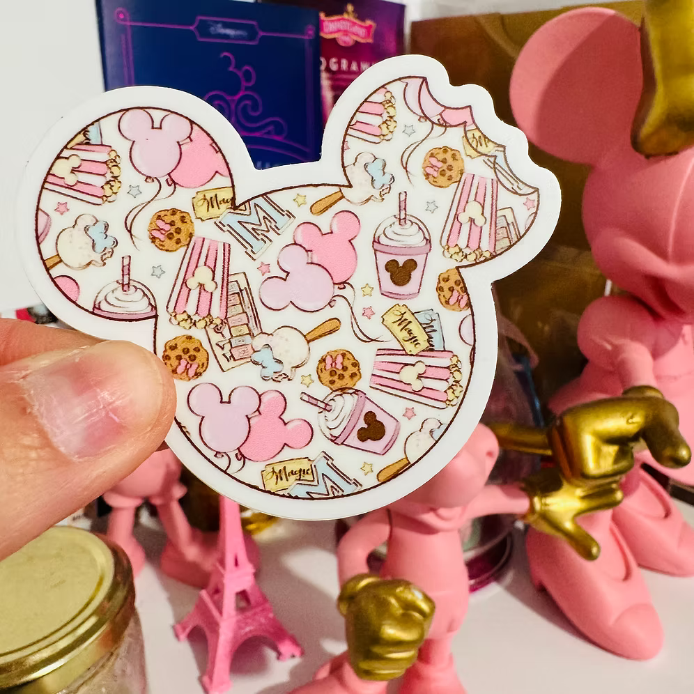 Pegatina Snacks in Parks Disneyland Mickey Mouse