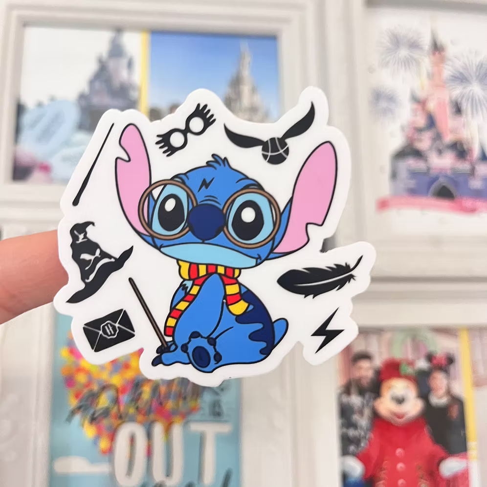 Pegatina Stitch Harry Potter