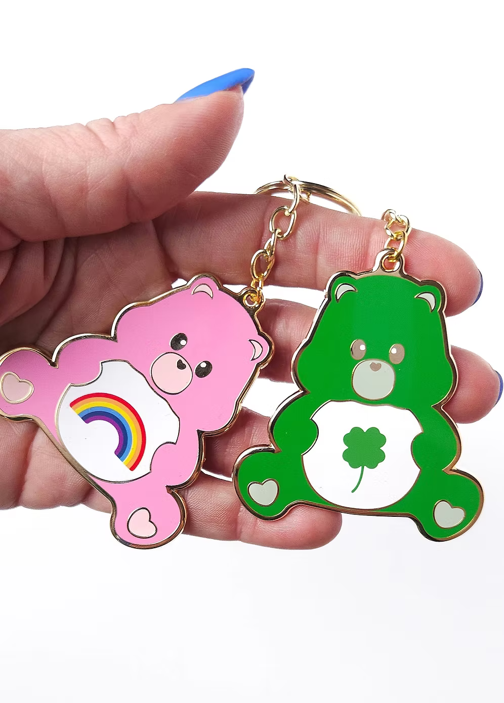 Llavero Rosa Rainbow Osos Amorosos