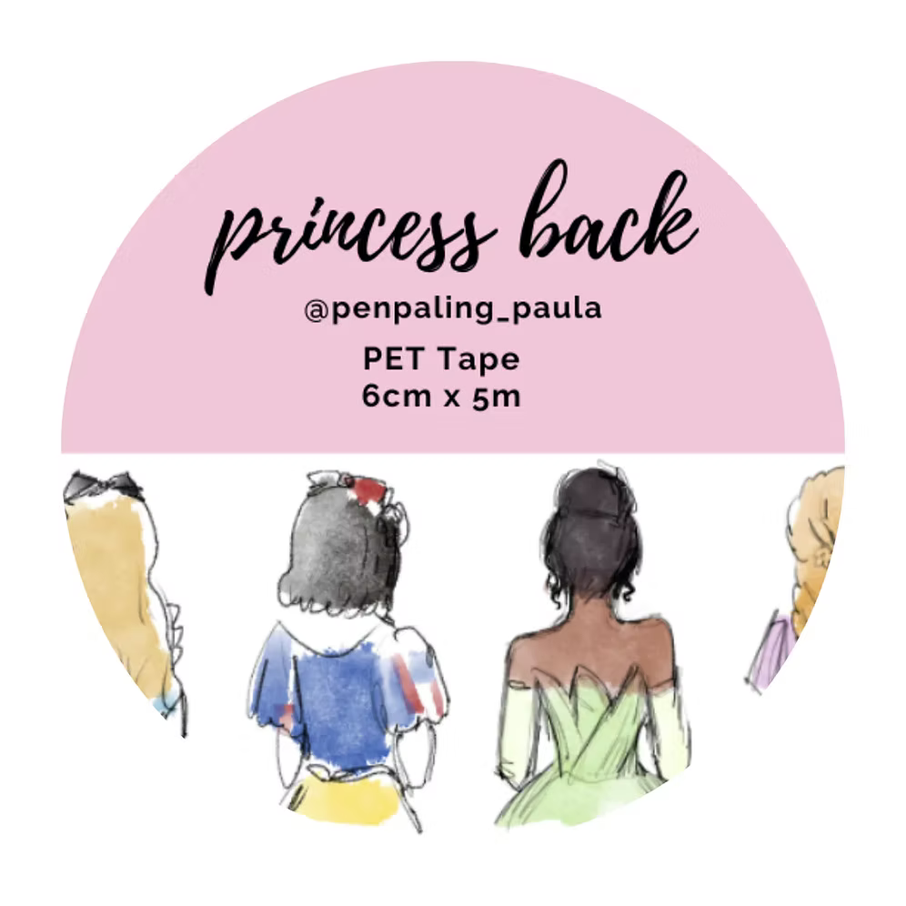 PET Tape precortada Princess Back